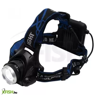 home hlm 4 led fejlámpa, fém, 800 lm, 3 funkció, fókuszálható