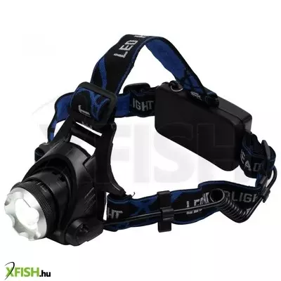 home hlm 5r led tölthető fejlámpa, fém, 1000 lm, 3 funkció, fókuszálható, 1200 mah, ~9 óra üzemidő