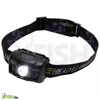 home hlp 7rp led tölthető fejlámpa, 100 lm, pir mozgásérzékelő, 5 funkció, 1200 mah, ~4 óra üzemidő