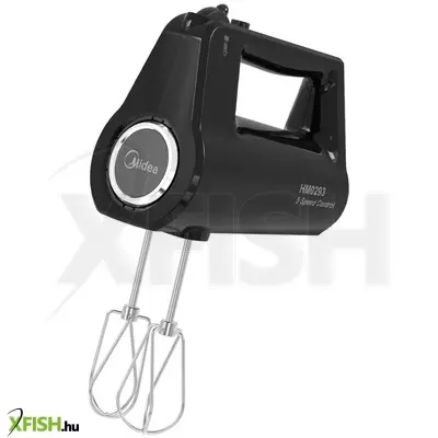 Midea hm0293n kézi mixer, 5 sebesség + turbó fokozat, 400 w, fekete