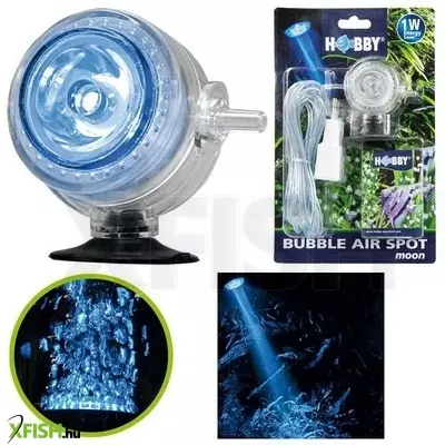 Hobby dohse hobby bubble air spot moon led-es levegőporlasztó (kék)