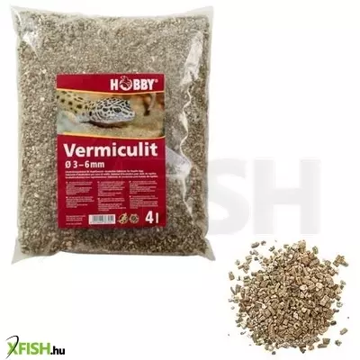 Hobby dohse hobby vermiculit keltető közeg hüllőtojásokhoz - 4 liter, 3-6 mm