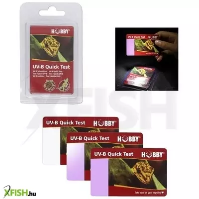 Hobby dohse hobby uv-b gyors teszt terrárium világítás ellenőrzéséhez (1db)