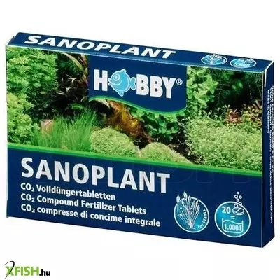 Hobby dohse hobby sanoplant co2 tabletta akváriumi növénytáp