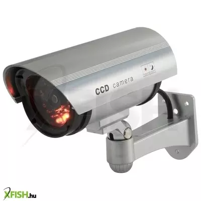 Home hsk 110 kültéri álkamera, valódi kameraforma, dönthető-elforgatható rögzítés, piros villogó led, kültéri/beltéri használat, elemes tápellátás