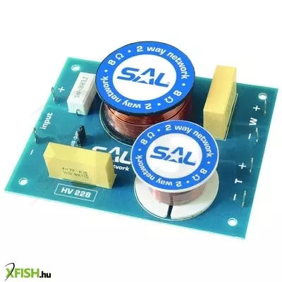 Sal hv 228 hangváltó, 200 w, 2 utas, 3000 hz keresztezési frekvencia