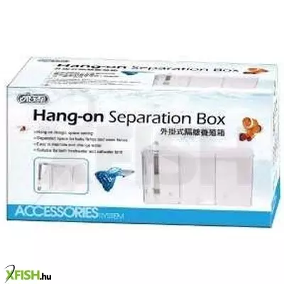 Ista akasztós ikráztató-halellető box vízforgató bemenettel - 26cm