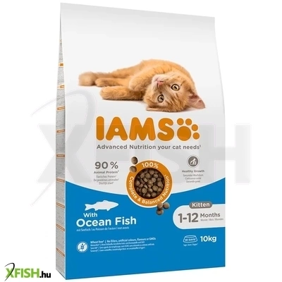 Iams Cat Kitten Ocean Fisch Száraztáp Kölyök Macskáknak 1000g
