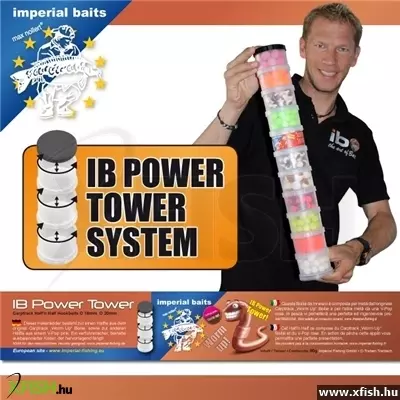 Imperial Baits Power Tower - Pop Up Half`N Half Worm Up 75G 20Mm Balanszírozott Lebegő Bojli