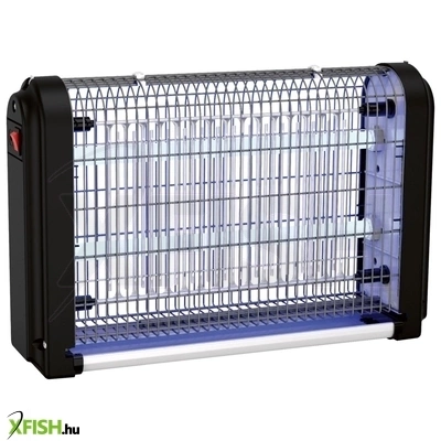 home ikm50l elektromos beltéri rovarcsapda, 50 m2-es hatókörzet, uv-a fény, 2x4,5w led, rovargyűjtő tálca, hálózati tápellátás