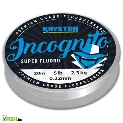Kryston Incognito Flurocarbon Előkezsinór 25Lbs 20M Clear