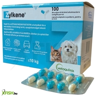 Zylkene 75 mg Nyugtató Kapszula 10x10db