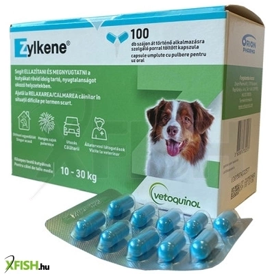 Zylkene 225mg Nyugtató Kapszula 10x10db