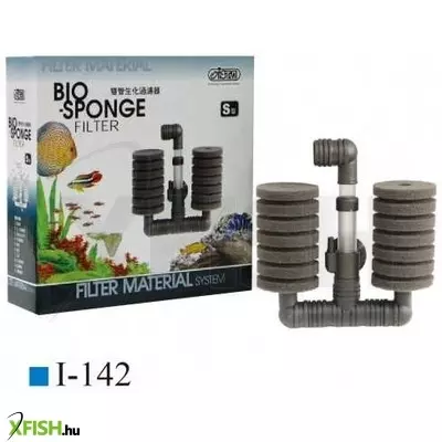 ista bio-sponge akváriumi tapadókorongos szivacsszűrő - dupla s