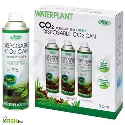 Ista manuális co2 palack akváriumi szén-dioxid adagoláshoz (1db, eldobható)