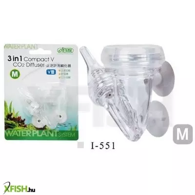 Ista 3-in-1 V compact co2 diffúzor akváriumi co2 rendszerhez (m)