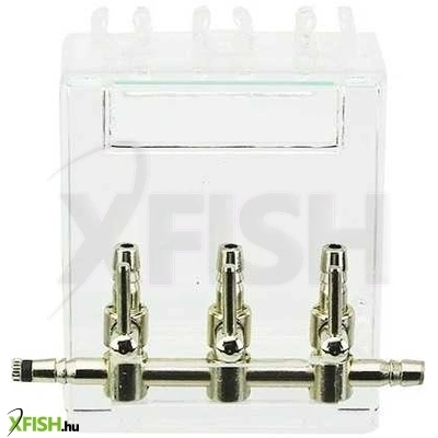 Ista csapos levegőelosztó fém 3 ágú 4/6mm (akasztós)