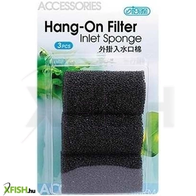 Ista előszűrő szivacs akváriumi akasztós szűrőhöz 3db (s)
