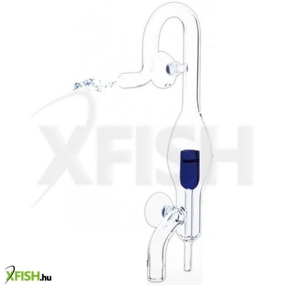 Ista kifolyó üveg pipa co2 diffúzorral 12mm