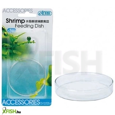 Ista üveg etetőtál garnéláknak