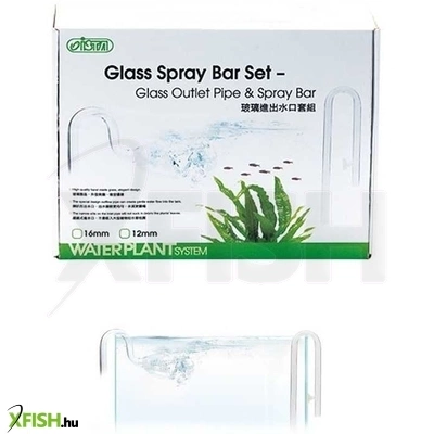 Ista üveg pipa készlet akváriumi külső szűrőhöz 12mm