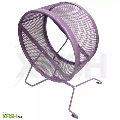 inter-zoo sűrű rácsozású fém futókerék rágcsálóknak - 20cm lila