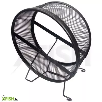 Inter-zoo sűrű rácsozású fém futókerék rágcsálóknak - 25cm fekete