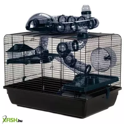 Inter-zoo galaxy hörcsög ketrec (ufó 3) fekete - 58*38*55cm