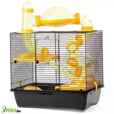 Inter-zoo rocky hörcsög ketrec (ufó 1) citromsárga - 42x29x55cm