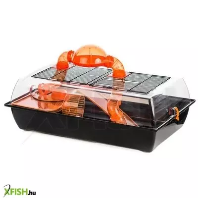 Inter-zoo big alex + terrace plexi tetős hörcsög ketrec - 78*48*37cm