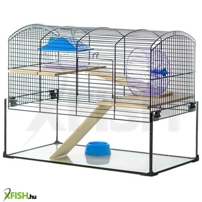 Inter-zoo aqualand 1 üvegaljú hörcsög ketrec - 51*29*40cm