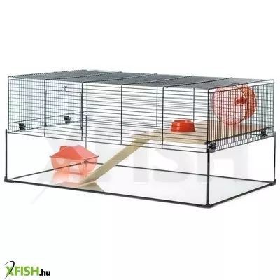 Inter-zoo aqualand 3 üvegaljú hörcsög ketrec - 78*48*34cm