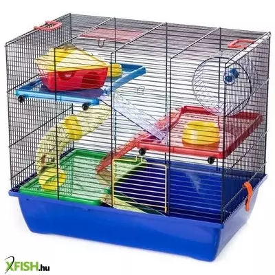 Inter-zoo pinky 3 color hörcsög ketrec - 50*33*45cm