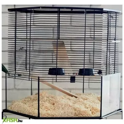 inter-zoo aqua hexo hörcsög ketrec - 42x42x53cm