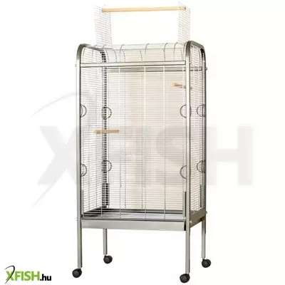 Inter-zoo omega 2 nagy méretű madárkalitka - 56x71x146cm (kerekes, 4mm)