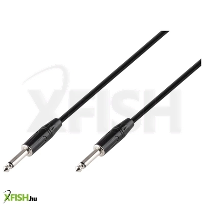 Use sal jack3 audió kábel, jack dugó / jack dugó, 3 méter, átm. 6.3mm dugó, monó, réz vezeték