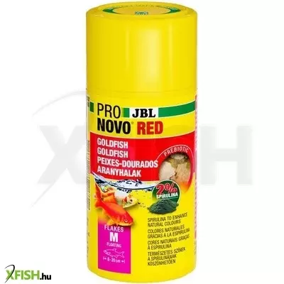 Jbl pronovo red flakes M lemezes aranyhal-eleség - 100ml