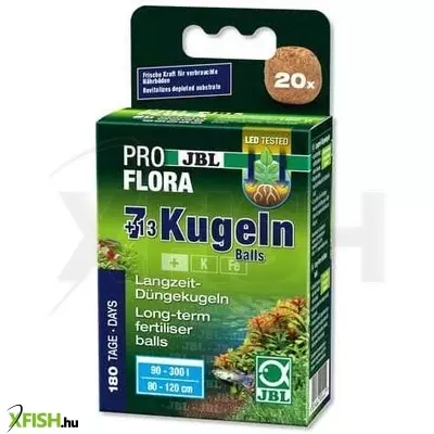 Jbl proflora 7+13 kugeln akváriumi növénytáp golyó - 20 db