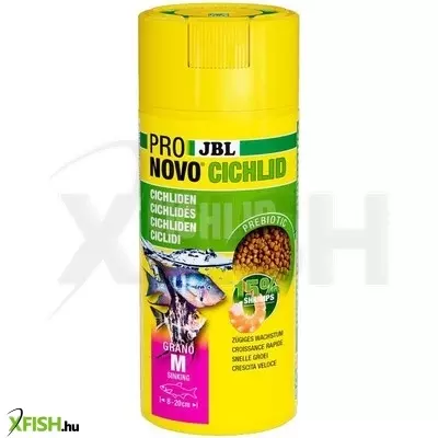 Jbl pronovo cichlid grano M szemcsés díszhaleleség - 250ml
