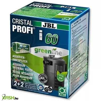Jbl cristalprofi i60 greenline akvárium belső szűrő - 420l/h