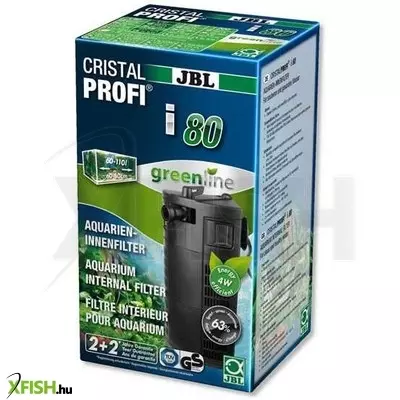 Jbl cristalprofi i80 greenline akvárium belső szűrő - 420l/h