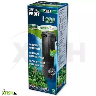 jbl cristalprofi i200 greenline akvárium belső szűrő - 720l/h