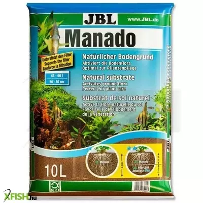 jbl manado természetes szubsztrát akvárium aljzat - 10 liter