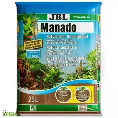 Jbl manado természetes szubsztrát akvárium aljzat - 25 liter