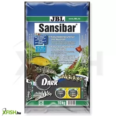 Jbl sansibar dark akvárium aljzat - 10kg