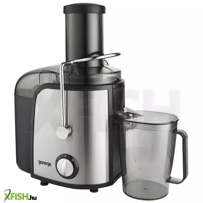 Gorenje jc805eii gyümölcscentrifuga, 800w, nagy betöltőnyílás, rozsdamentes acél filter, 1,5 literes, 2 fokozat
