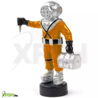 mélytengeri búvár buborékoló akvárium dekoráció - jk animals (11cm)