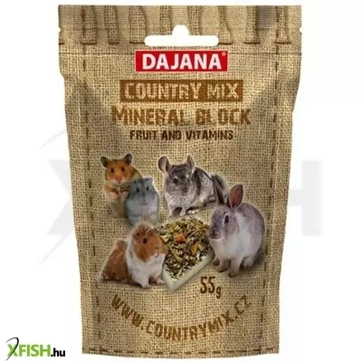 Jk animals dajana gyümölcsös ásványkocka rágcsálóknak 55g