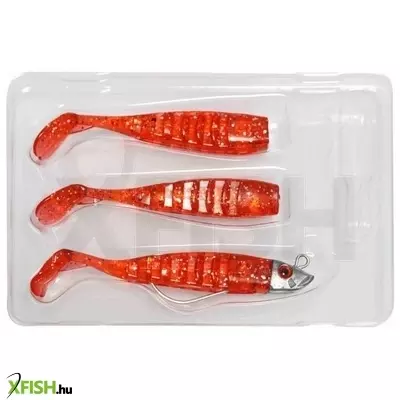 Yamashiro Gadida Gumihal Kit 8G 8Cm 3 Db/csomag Piros