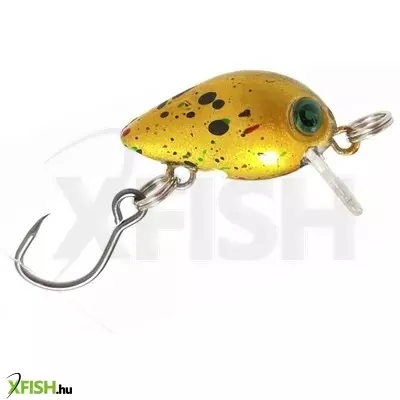 Yamashiro Flint Floating Sárga Arany Fekete Wobbler 3cm 2Gr